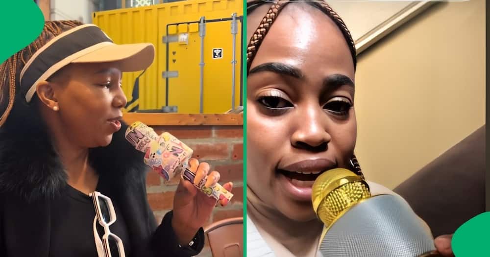 A TikTok video showed how karaoke microphones have become the funniest new trend in South Africa
