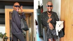 'Gomora' star Moshe Ndiki shows off his exquisite closet and ensuite: "One of my favourite spaces in my house"