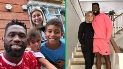 "Together again": Siya Kolisi finally joins up with the family in London after a few weeks apart, SA in awe