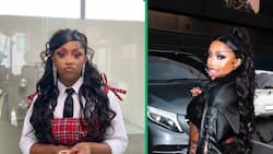 Kamo Mphela shows off dance moves at Konka, receives thumbs-down from Mzansi for revealing outfit
