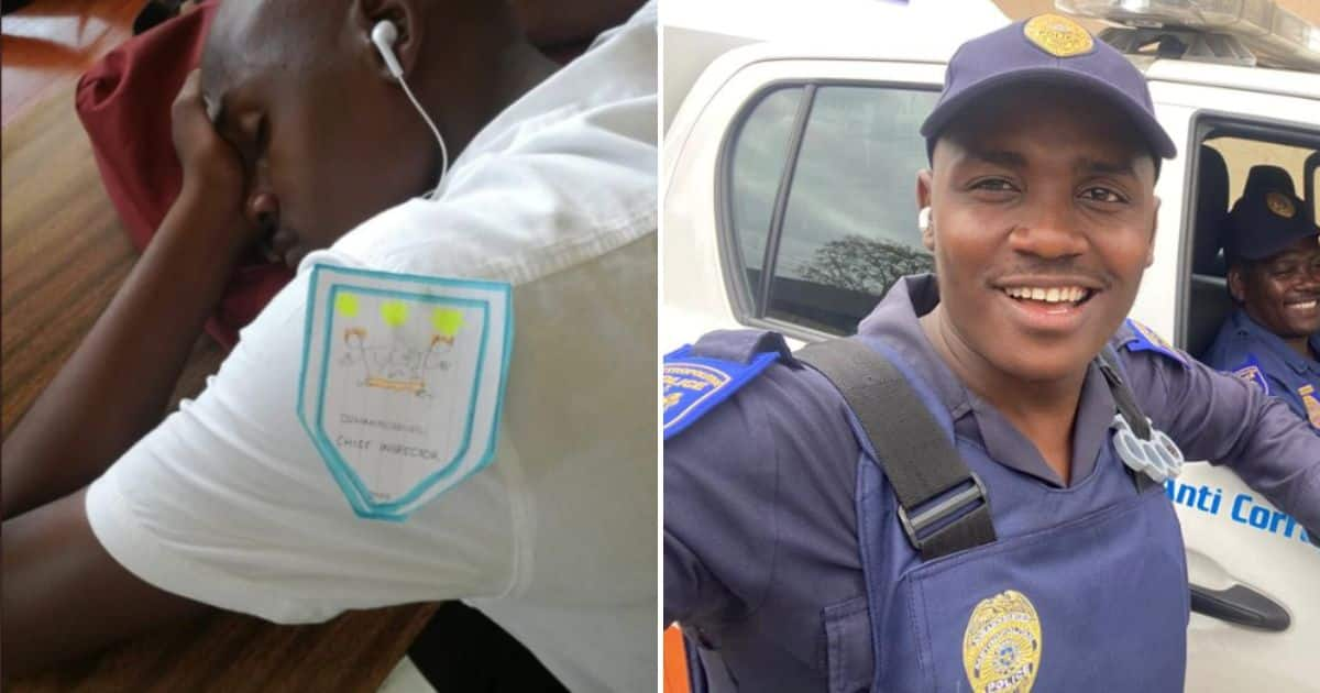 Man Who Always Wanted To Be A Police Officer Shares Pics In JMPD ...