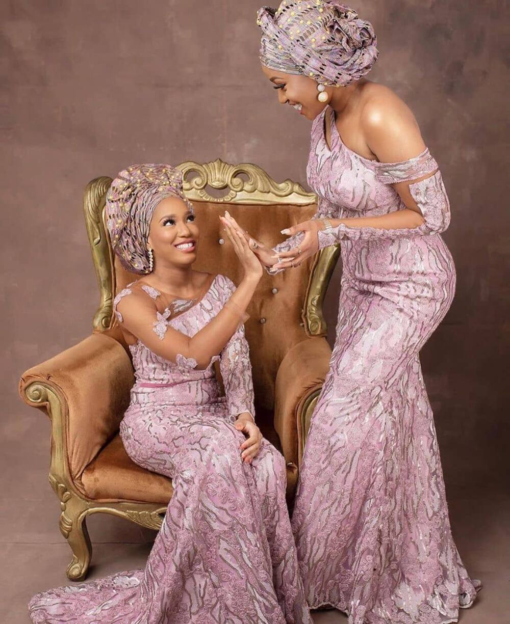 Nigerian traditional bridesmaids attire