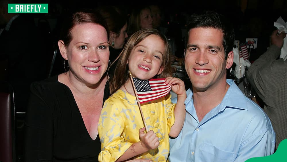 When did Molly Ringwald have a baby?