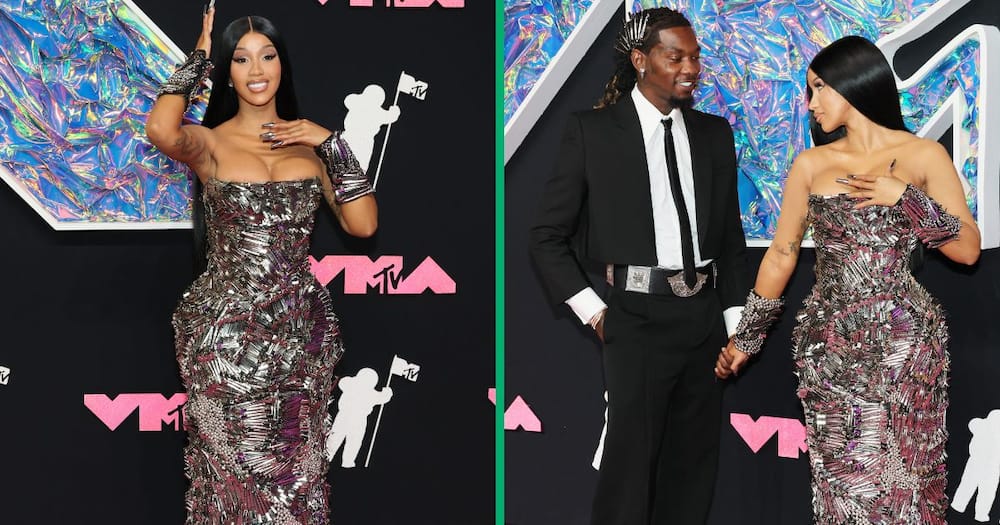 Offset and Cardi B attend the 2023 MTV Video Music Awards at the Prudential Centre on 12 September 2023 in Newark, New Jersey.