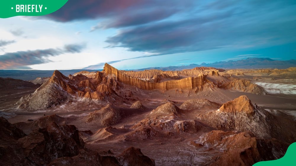The Atacama barren region