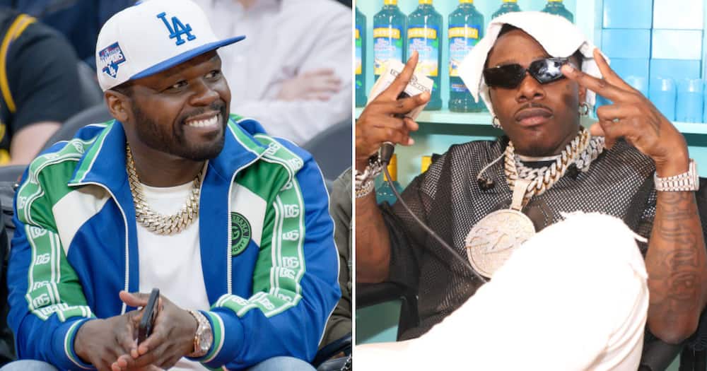 50 Cent left a generous tip while out with fellow rapper DaBaby