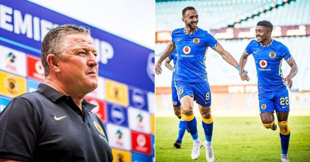 Kaizer Chiefs coach Gavin Hunt has shared his impressions after beating Mamelodi Sundowns on Sunday afternoon. Image: Instagram