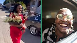 Woman buys Fiat and drives it home, TikTok video of family proudly taking photos warms hearts