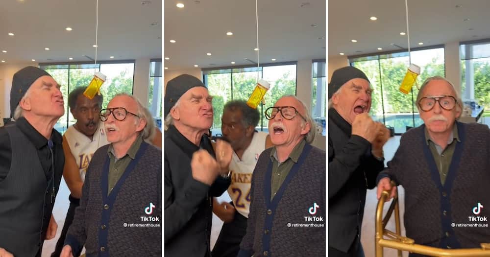 3 Old men in a retirement home lip-synched Snoop Dogg's song