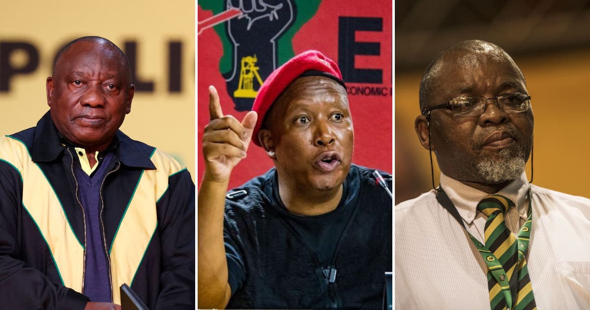 EFF Leader Julius Malema Fires Shots At ANC Top Dogs, From Cyril ...