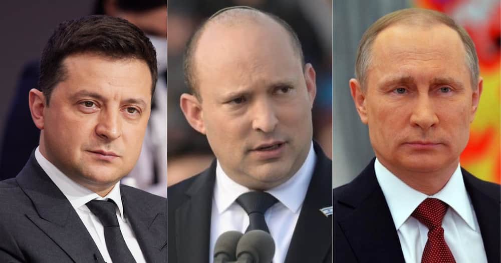 Ukraine, Russia, Israel, Vladimir Putin, Volodymyr Zelenskiy, Naftali Bennett
