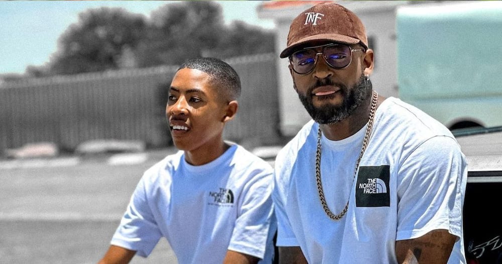 Prince Kaybee is training his son to be a professional racer