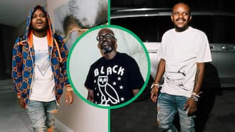 Kabza De Small honours legendary Black Coffee after epic duo set: "This is for all of you"