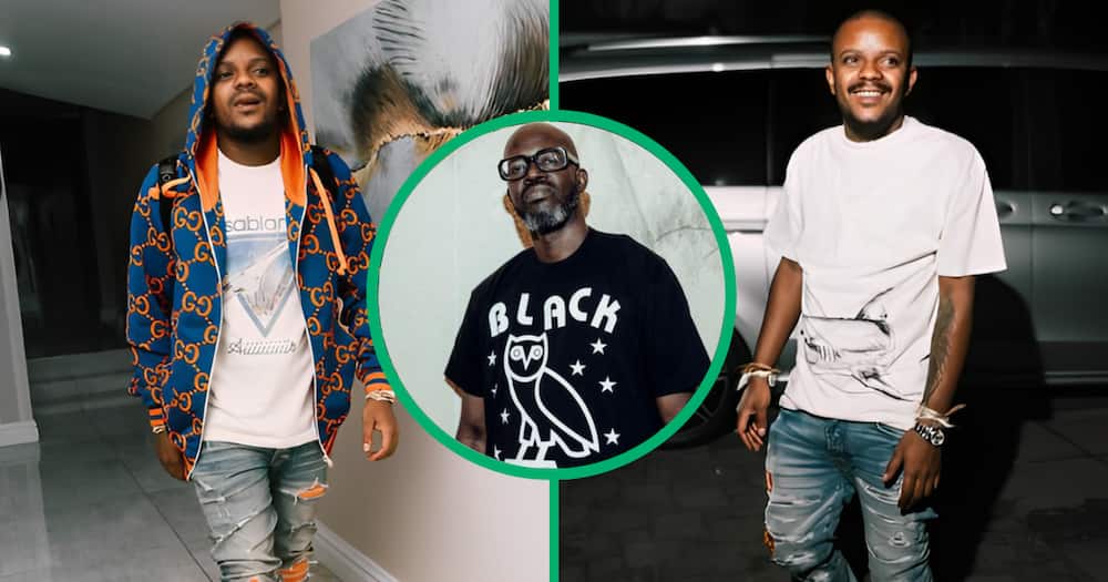 Kabza De Small penned a heartfelt post about his moment with Black Coffee