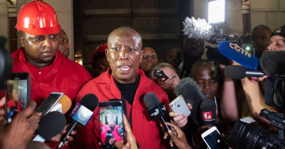 Economic Freedom Fighters, EFF, African National Congress, ANC, Commander in chief, Politician, Julius Malema, President Cyril Ramaphosa, State of the Nation Address, SONA, Cape Town City Hall, Debate, Eskom
