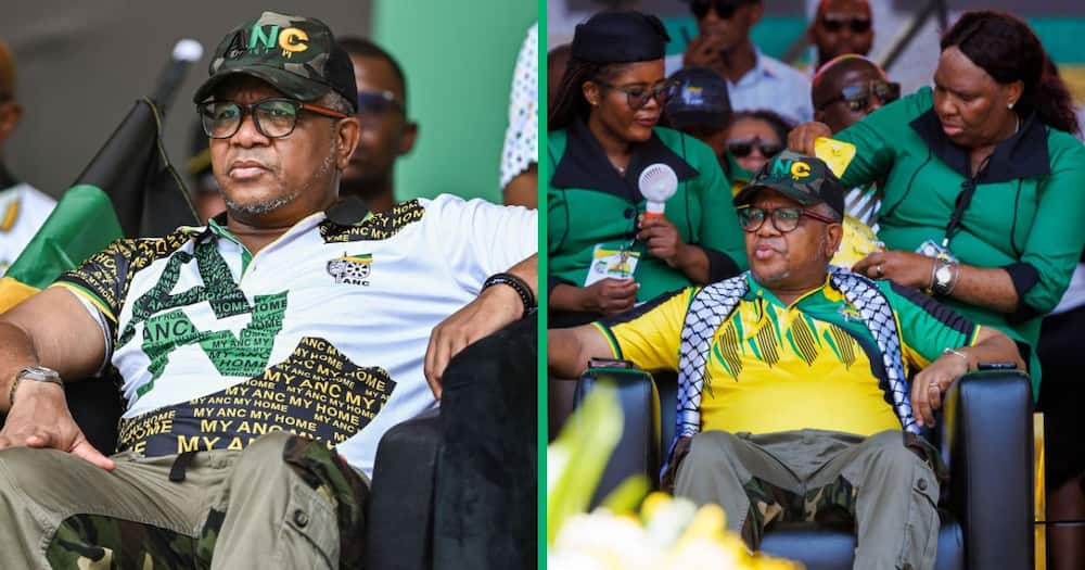 The ANC's secretary general, Fikile Mbalula, defended the part's candidate list