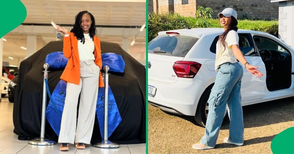 A South African woman shared a video on TikTok about her decision to trade in her expensive VW Polo for a more affordable Hyundai Atos