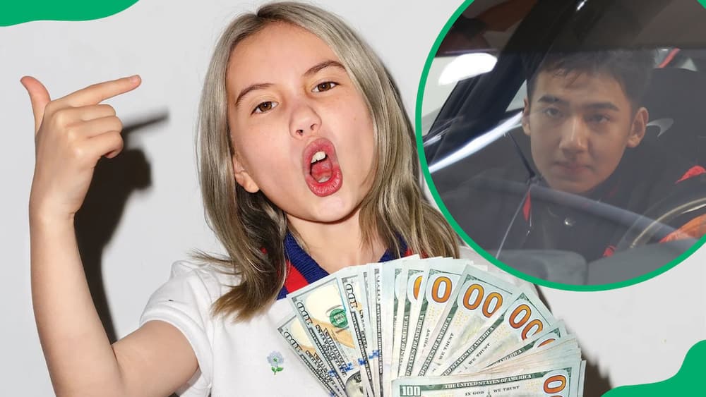 Lil Tay and her brother Jason Tian