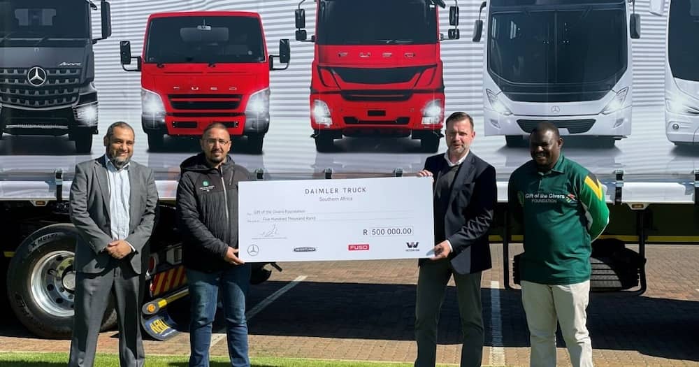 Daimler Truck Southern Africa Helps KwaZulu Natal’s Affected Communities with R500 000 to Gift of the Givers