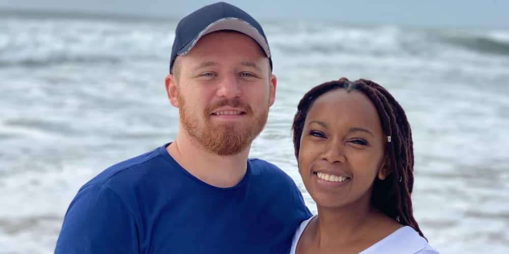 Interracial Couple Serve Major Goals as the Man Helps His Lady With Her Hair