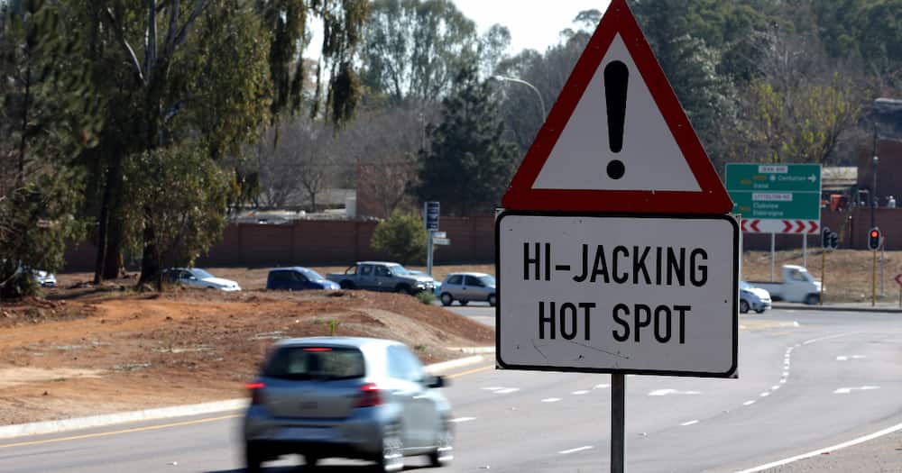 Hijacking hotspot in South Africa