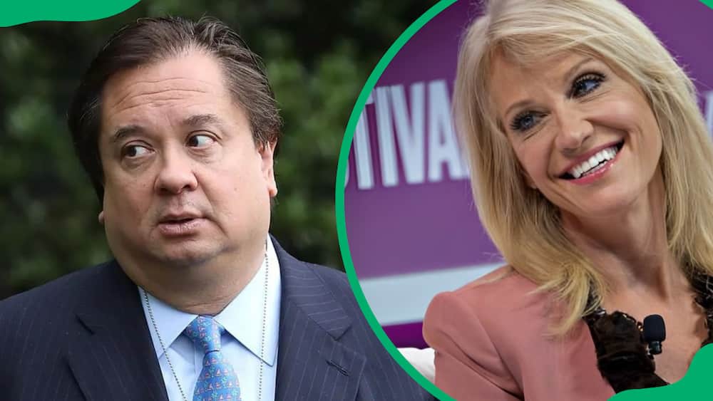 Kellyanne Conway and her ex-spouse George Conway III
