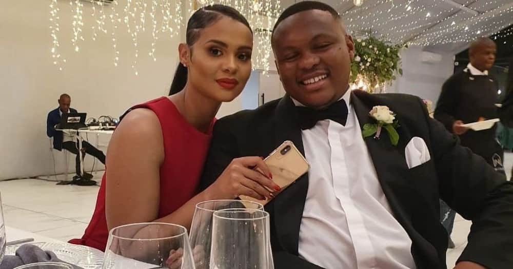 Kagisho Dikgacoi says he and Carina McKechnie are not divorcing.