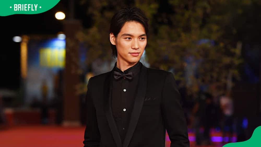 Sota Fukushi at 'As the Gods Will' Red Carpet during The 9th Rome Film Festival at Auditorium Parco Della Musica.