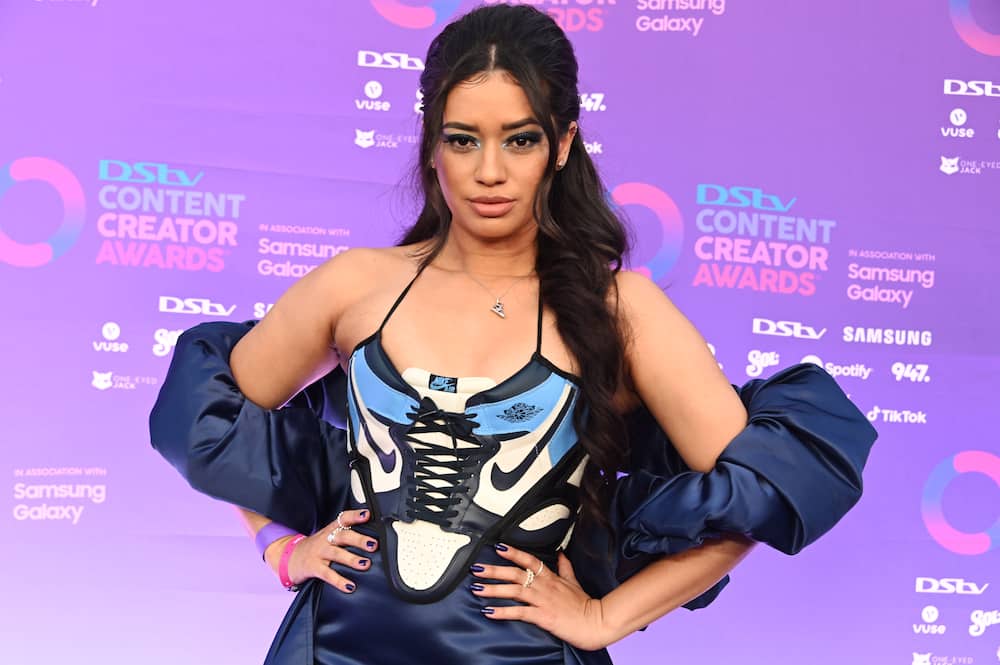 Kim Jayde during the 2nd Annual DSTV Content Creator Awards at The Galleria on 9 September 2023.