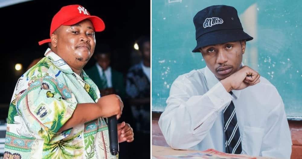 Emtee made fun of Malome Vector and Ambitiouz Entertainment's court case.