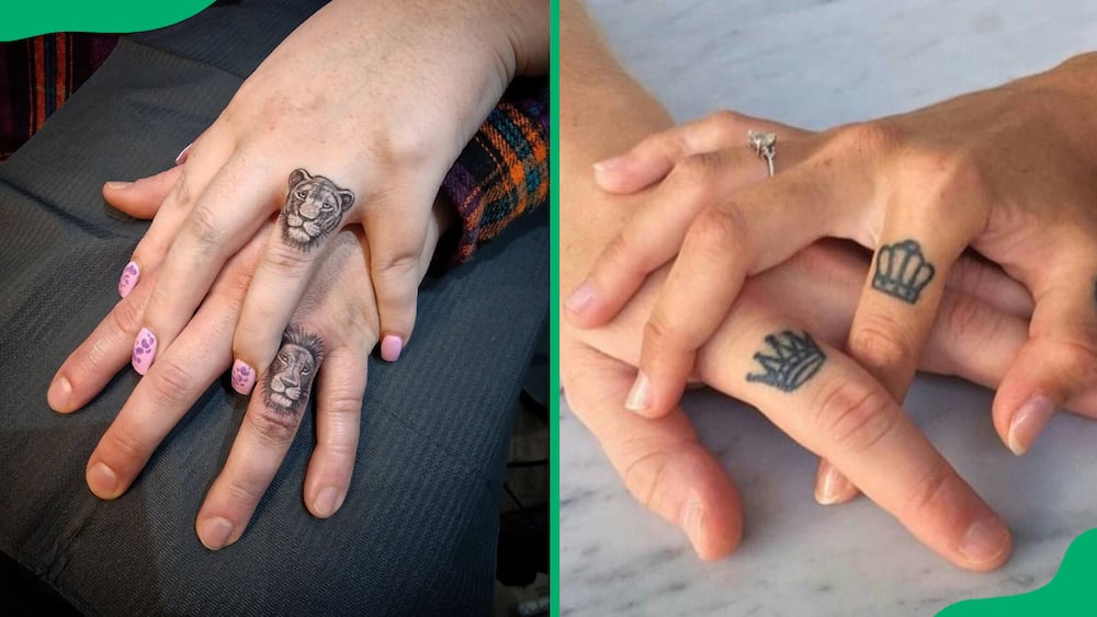 Finger tattoos for couples