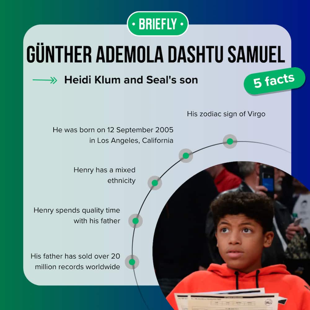 Meet Henry Günther Ademola Dashtu Samuel, Heidi Klum and Seal's son