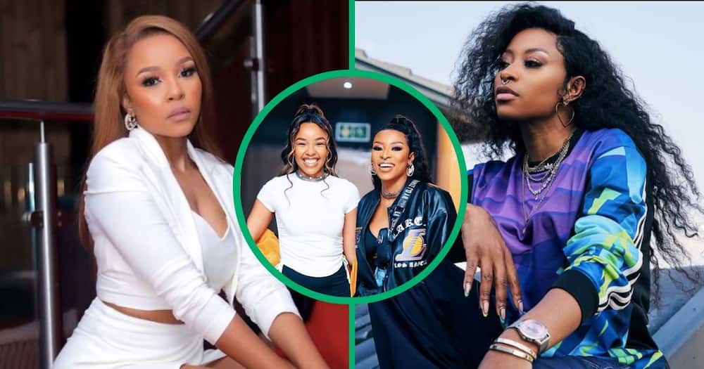 DJ Zinhle and Cici's song 'Thula' DJ Zinhle and Cici's song 'Thula'