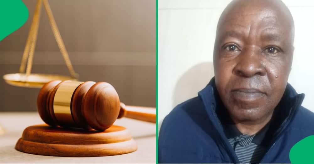 Retired police officer Samuel Mahlangu faces evidence tampering charges after throwing away items collected during a raid.