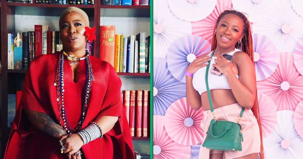 Thandiswa Mazwai defends her daughter.