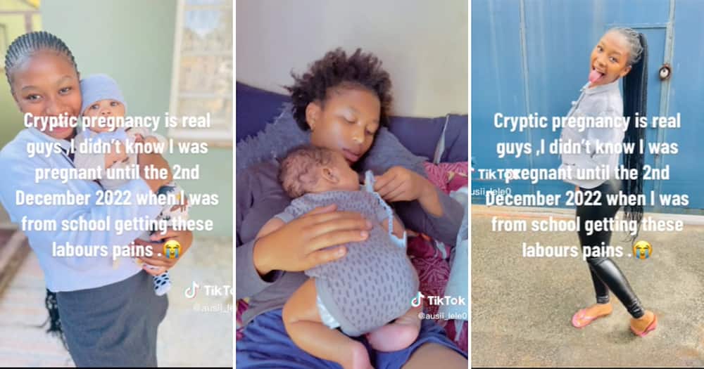 TikTok user @ausii_lele0 shared her incredible story, showing pictures as proof
