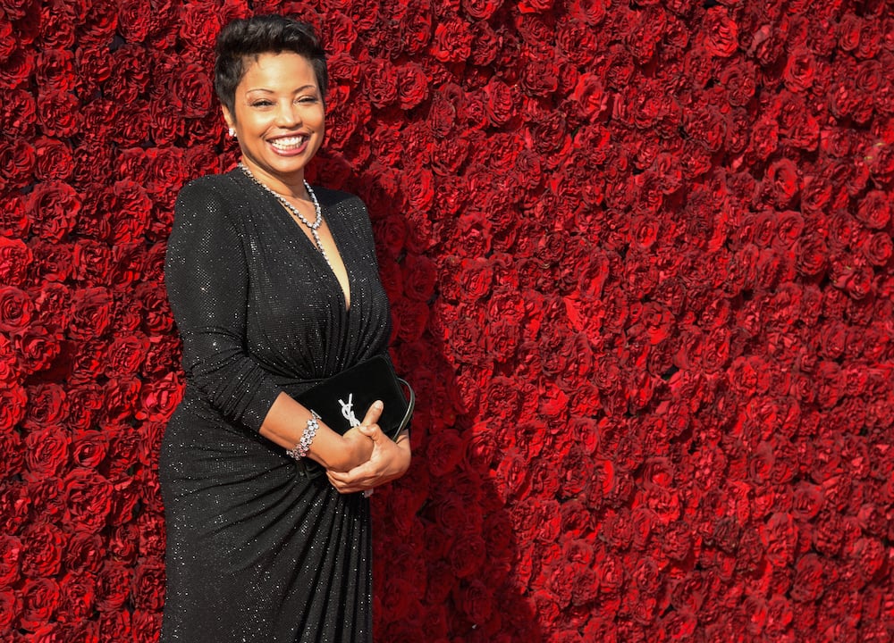 Lynn Toler attends Tyler Perry Studios grand opening gala at Tyler Perry Studios