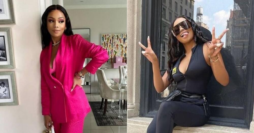 Bonang Matheba, trends, dropped, management team