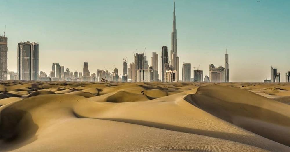 Scientists created fake rain in Dubai.