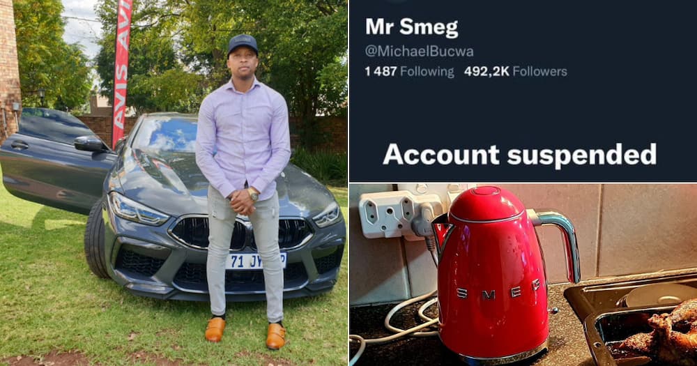 Popular, Social media, Sensation, Mncedi Bucwa, Hot topic, Streets, Twitter, Account, Suspended,
Influencers, Small account, Mr Smeg, Reactions, Mzansi