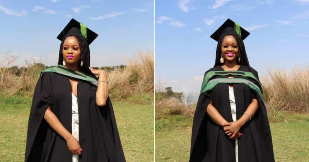 Incredible Lady Bags Master’s Degree, Says Hard Work Paid Off