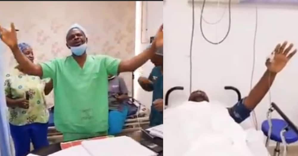 Kachinga Sichizya: Top neurosurgeon conducts praise and worship in recovery room