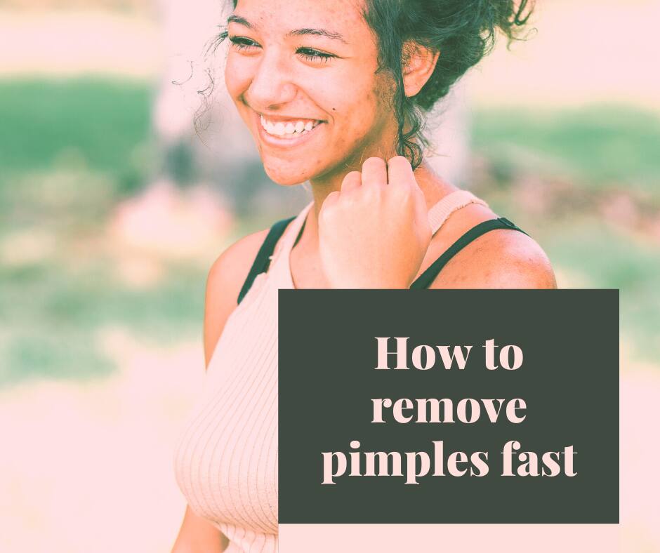 how to remove pimples from face in one day