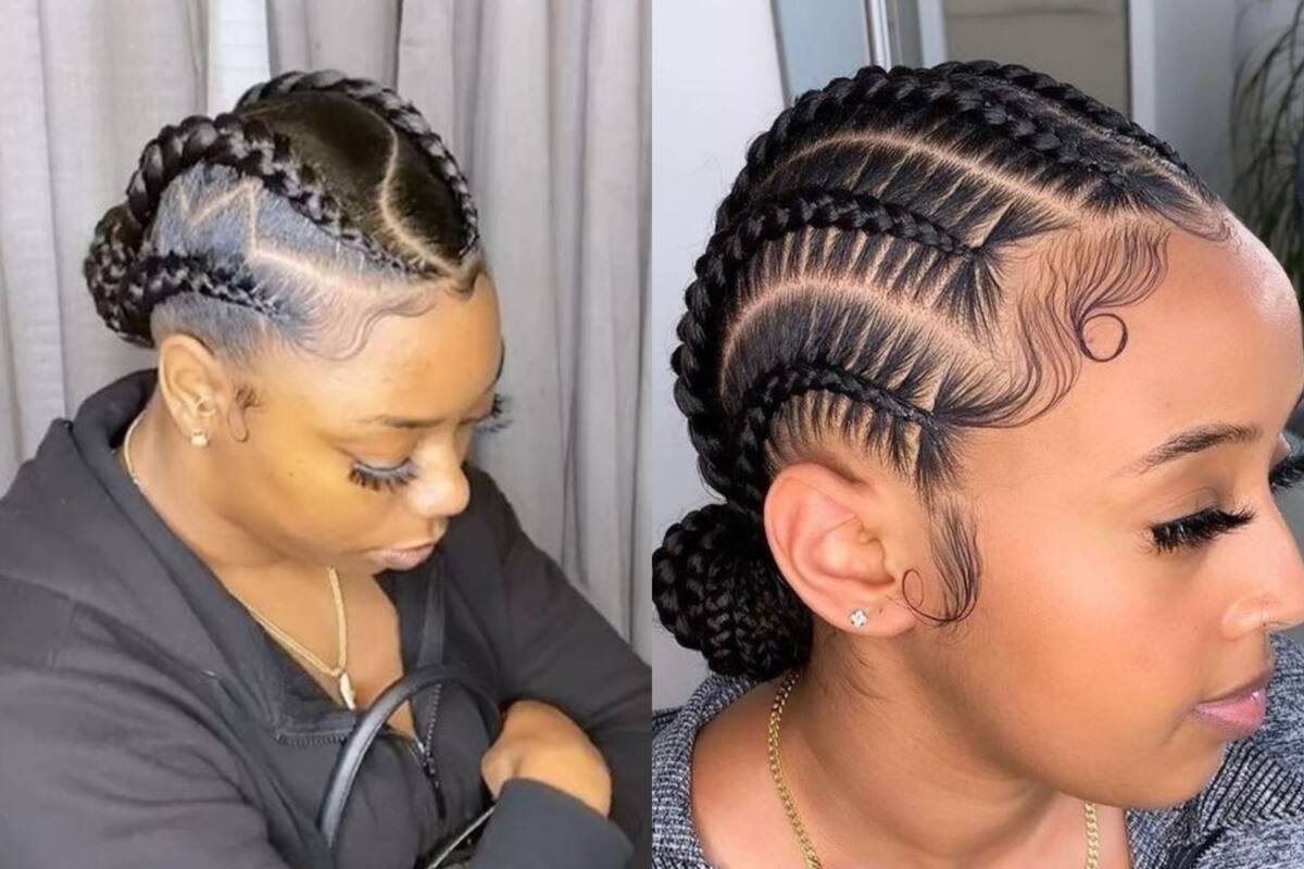 50 IMAGES: The Best and Most Recent Gel Hairstyles For Black Ladies |  OD9JASTYLES