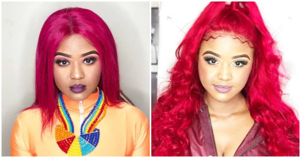 Babes Wodumo showed off her natural beauty with two selfies