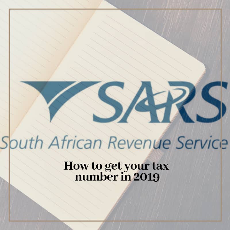 how to find sars tax number online