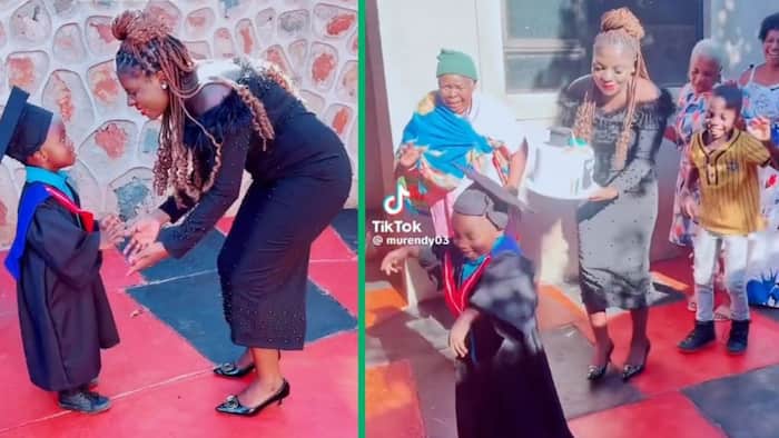 Limpopo woman throws big party to celebrate son's graduation, cheerful TikTok videos win hearts