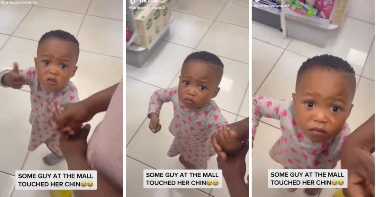 Little Girl Annoyed With Stranger Who Touched Her Chin, SA Proud for ...