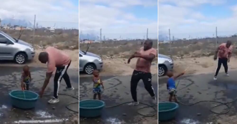 Shuuu: Little Man Has SA Laughing After Serving Dad Some Instant Karma in Video