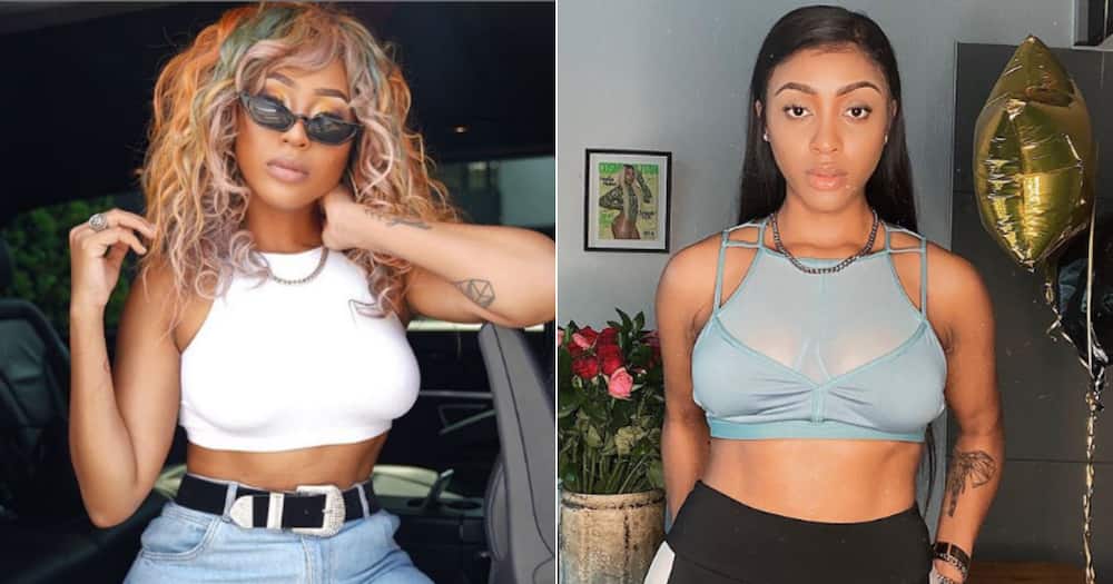 Nadia Nakai spent Mother's Day with AKA's family and DJ Zinhle.